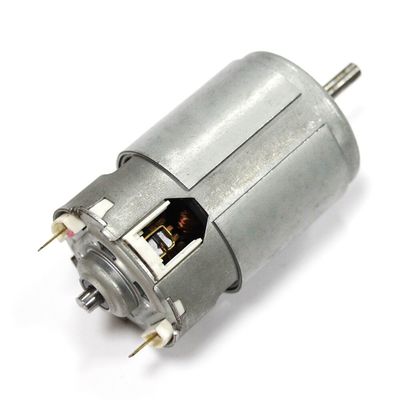 12V 24V motor de alta frecuencia de cepillado de corriente continua magneto permanente RS 775 motor de corriente continua
