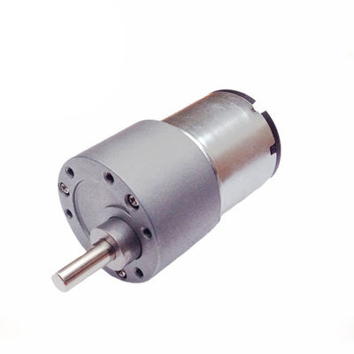 Motor de engranajes de espolón 37mm 12V 24V motor de corriente continua 45 Rpm Bajo ruido Torque alto