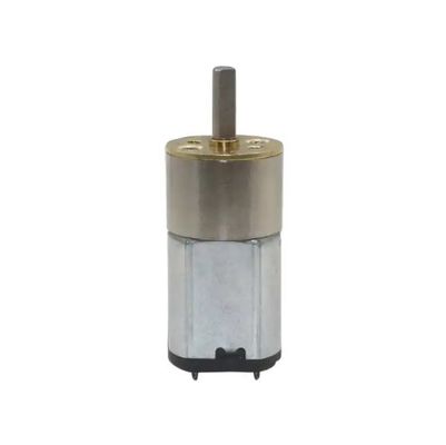 Motor de engranajes de baja velocidad de 3V 6V DC 16mm 35 45 55 rpm 3MM Eje inverso Cerradura inteligente DIY