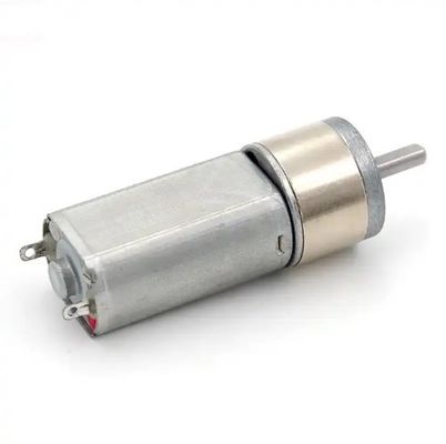 Diámetro 16 mm Motor de engranajes de corriente continua con cepillo 3V 6V 12V 24V Motor de corriente continua de alta velocidad con dientes metálicos
