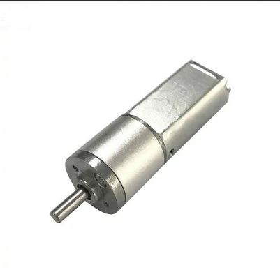 Diámetro 16 mm Motor de engranajes de corriente continua con cepillo 3V 6V 12V 24V Motor de corriente continua de alta velocidad con dientes metálicos