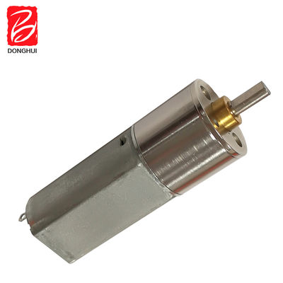 Motor de engranajes planetarios mini de 12 voltios DC 50RPM / 100RPM Torque alto 16MM para cerradura inteligente
