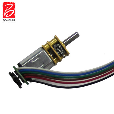 Motor de engranajes de corriente continua de micro cepillado de 12 mm de diámetro GM12 - N20 12 Rpm Motor de engranajes con codificador