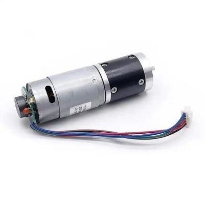 Motor de engranajes planetarios de alto par de 28 mm 12V caja de engranajes eléctrica motor de corriente continua con codificador
