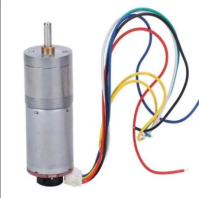 Motor de engranajes de corriente continua de 25 mm de cepillo de cobre Reducción de velocidad del motor micro eléctrico Reducción de engranajes