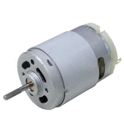 Motor de corriente continua de alta velocidad de cepillado de carbono 6V 12V RC 360 365 380 385 390 395 Para secador de cabello