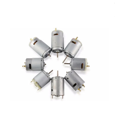Motor de corriente continua de alta velocidad de cepillado de carbono 6V 12V RC 360 365 380 385 390 395 Para secador de cabello