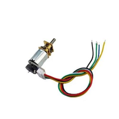 12 mm DC Micro Motor de engranajes de pulso Houle codificador de precisión motor de corriente continua de pequeña desaceleración
