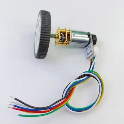 12 mm DC Micro Motor de engranajes de pulso Houle codificador de precisión motor de corriente continua de pequeña desaceleración