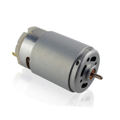 Magnetos permanentes Mini cepilla de carbono Motor eléctrico de corriente continua de alto par bajo rpm Motor de corriente continua