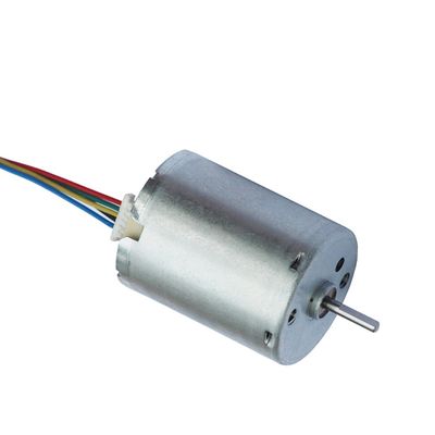 Motor de corriente continua de 12 V a 6000 rpm, motor BLDC sin escobillas de 24 mm, motor PWM de control de FG