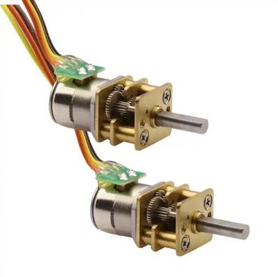 3V 5V 6V DC Micro precisión motor paso a paso cepillado 10MM Bajo ruido pequeño motor paso a paso