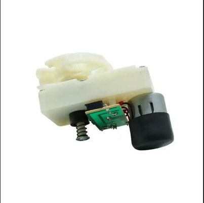 Motor de engranajes de plástico de 24 V 21 rpm 50GS 365 360 DC Motor de engranajes cuadrados para máquinas expendedoras inteligentes
