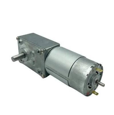 Motor de engranaje de gusano micro DC de alto par 12V motor de engranaje eléctrico de corriente continua