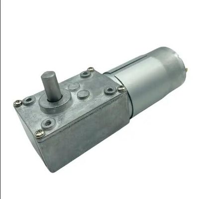 Motor de engranaje de gusano micro DC de alto par 12V motor de engranaje eléctrico de corriente continua