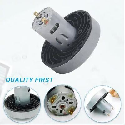 Motor eléctrico de succión de plástico de engranaje con capó de motor de corriente continua 25000 Rpm para aspiradoras