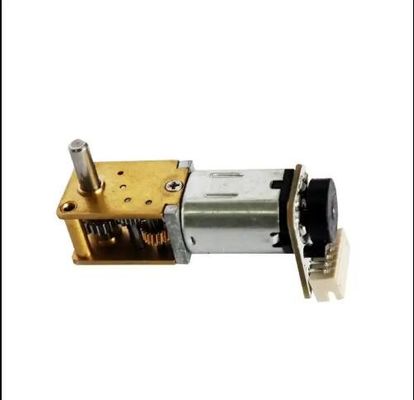 Motor de engranaje de gusano micro DC de 3V - 12V con cepillado de 12 mm de alto par de baja velocidad N20
