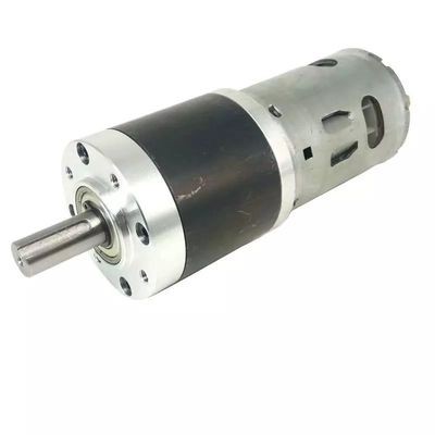 CE 12V 24V DC Componente de motor de engranaje planetario con diámetro de eje de 8 mm
