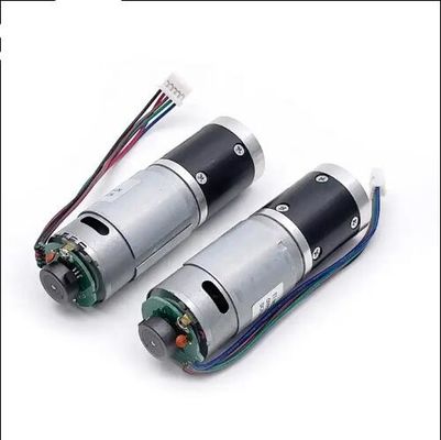 12V / 24V DC Motor de engranajes planetarios 10W - 100W longitud del eje personalizada