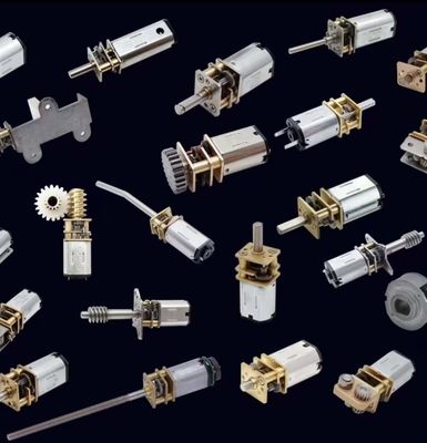 Motor de engranajes planetarios de corriente continua industrial de 8 mm Diámetro del eje 10 - 1000 RPM Velocidad
