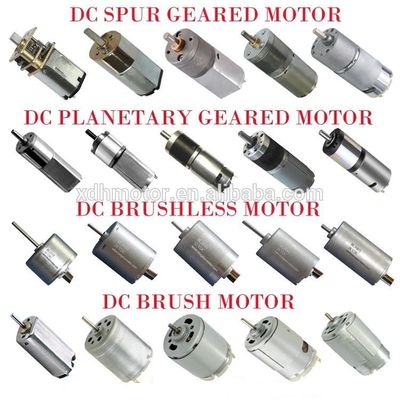 Motor de engranajes planetarios de corriente continua industrial de 8 mm Diámetro del eje 10 - 1000 RPM Velocidad
