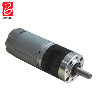 Motor de engranajes planetarios de corriente continua industrial de 8 mm Diámetro del eje 10 - 1000 RPM Velocidad