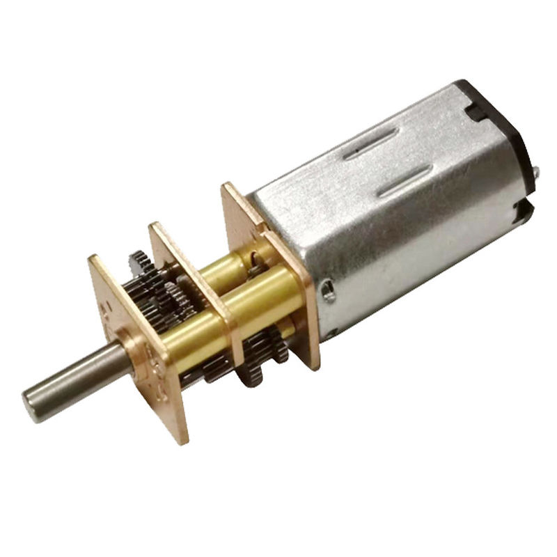 Caja de engranajes de 12 mm Metal Gear Motor de corriente continua 45 Rpm 1.5V 24V 0,7 Watt para cerradura de puertas