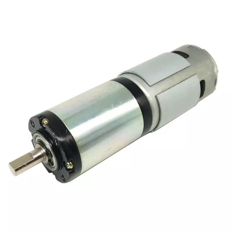 12V 18V 24V Motor de engranaje de reducción de corriente continua planetaria 775 de alto par Dia 42mm 45mm