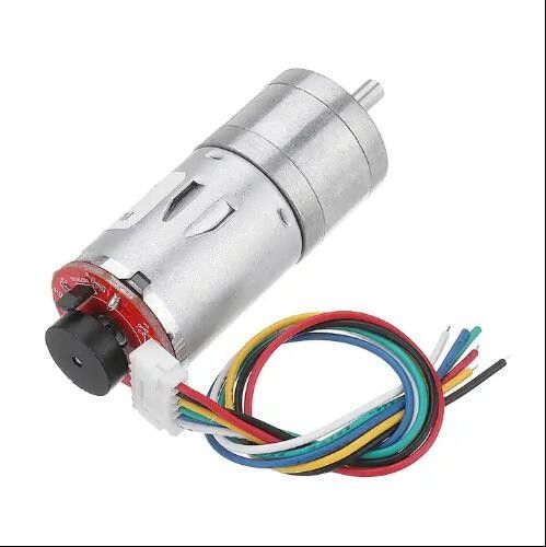 Motor de engranajes de corriente continua de 25 mm de cepillo de cobre Reducción de velocidad del motor micro eléctrico Reducción de engranajes