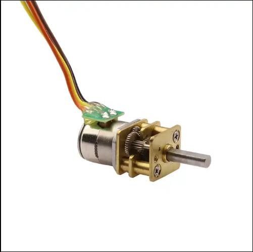 3V 5V 6V DC Micro precisión motor paso a paso cepillado 10MM Bajo ruido pequeño motor paso a paso